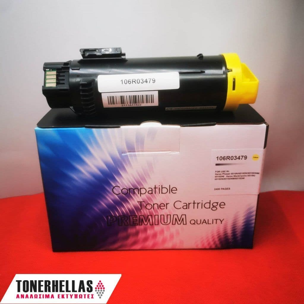 Συμβατό τόνερ Xerox 106R03479 6510 Yellow 2.400 σελ