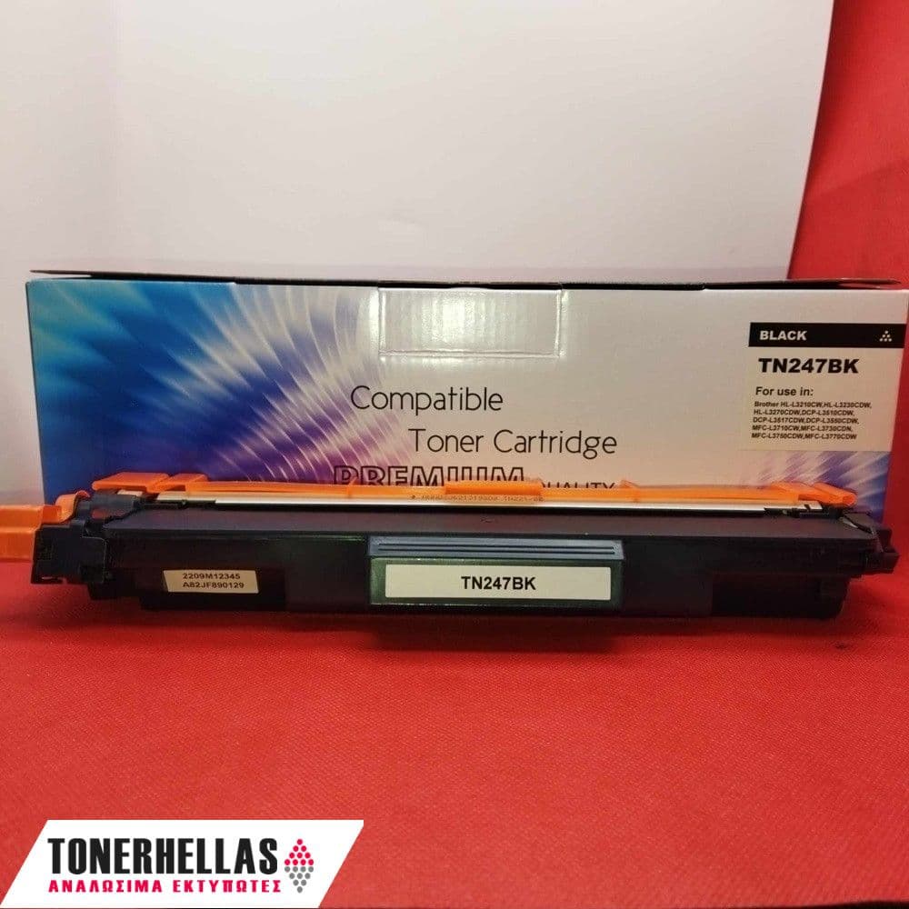 Συμβατό τόνερ Brother TN-247 (TN247) Black 3.000 σελ