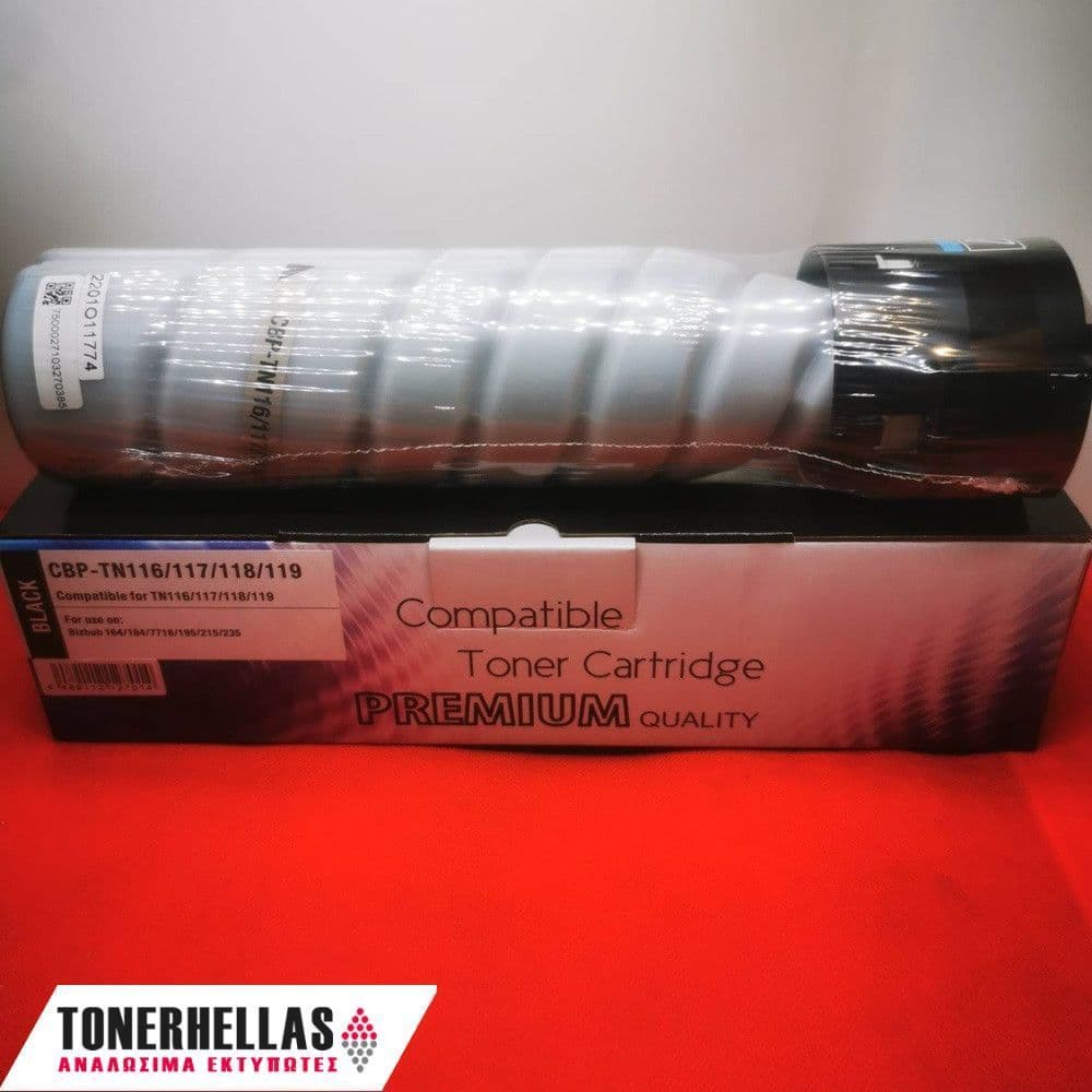 Συμβατό τόνερ Konica Minolta TN116/TN117/TN118/TN119 Universal A1UC050/A3VW050 11.000 σελ