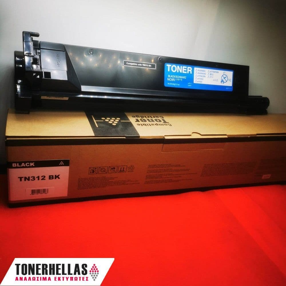 Συμβατό τόνερ Konica Minolta TN312K Black 8938705 20.000 σελ