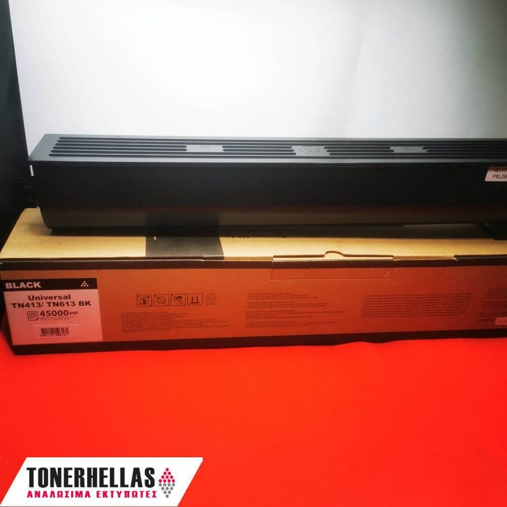 Συμβατό τόνερ Konica Minolta TN-613K Black,A0TM150/TN413,KA0TM151 Universal 45.000 σελ
