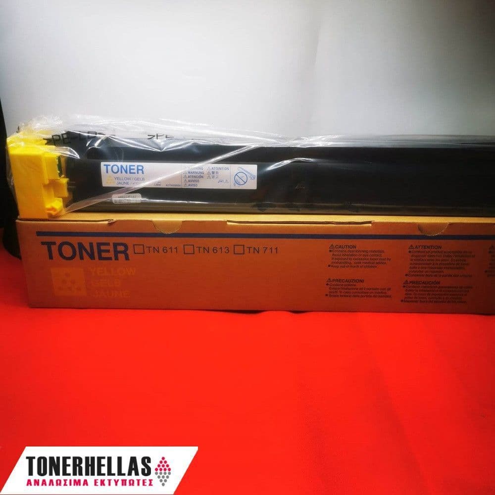 Συμβατό τόνερ Konica Minolta TN611 Yellow /A070250 27.000 σελ