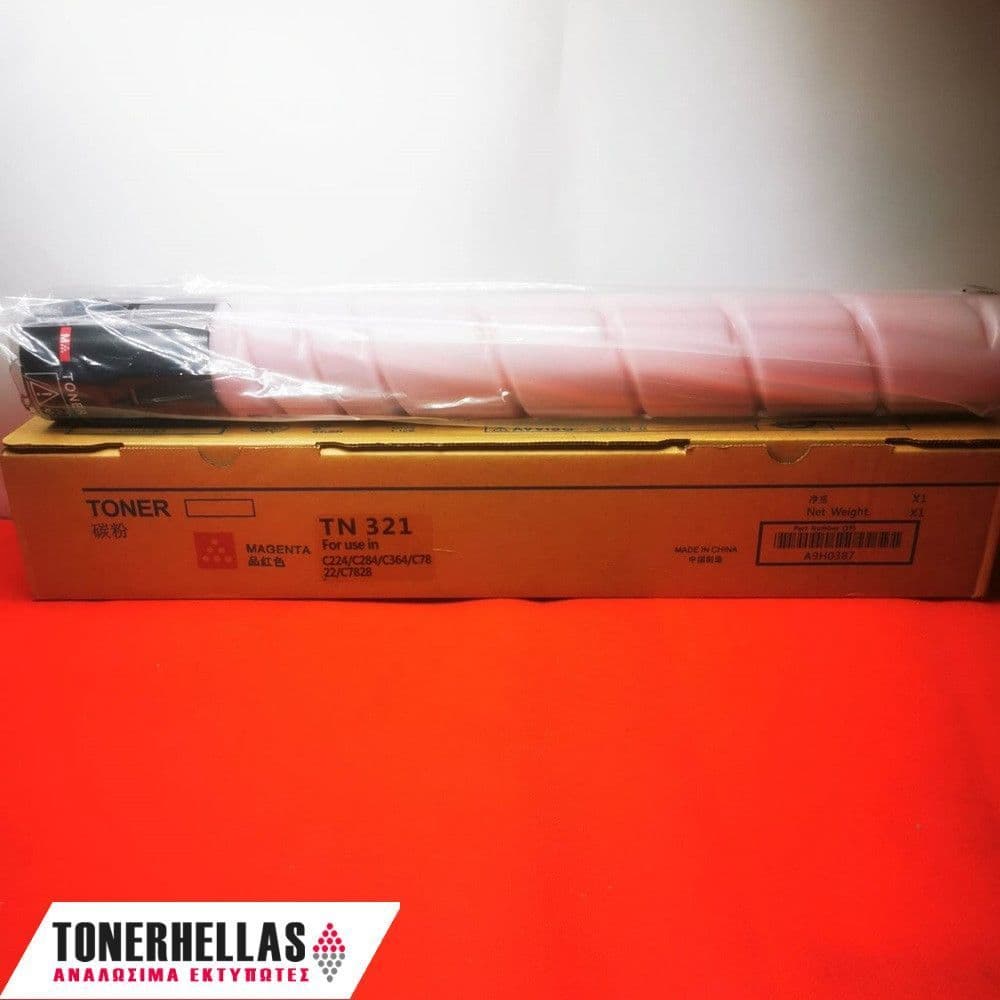 Συμβατό τόνερ Konica Minolta TN321 Magenta A33K350 26.000 σελ