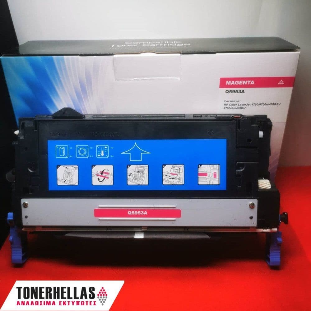 Συμβατό τόνερ HP 643A Q5953A Magenta 10.000 σελ