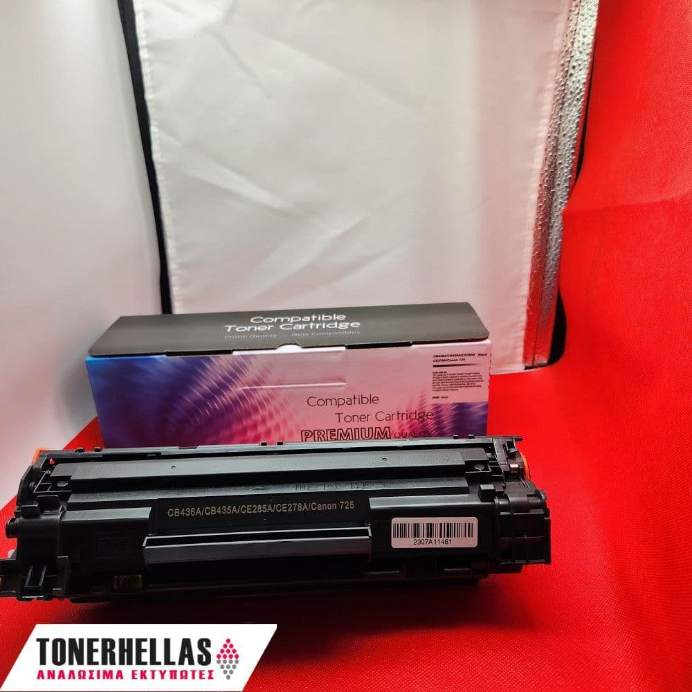 Συμβατό τόνερ HP 35A Universal CE278A/CE285A/CB435A/CB436A/388/Canon 712/713/725/728 2.000 σελ