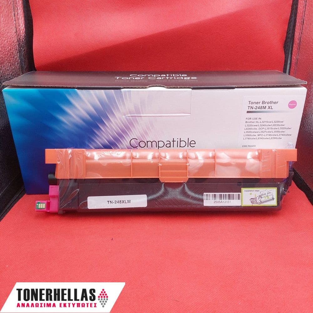 Συμβατό τόνερ Brother TN-248XL (TN248XL) Magenta 2.300 σελ