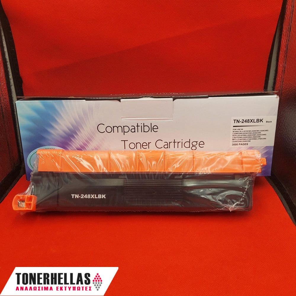 Συμβατό τόνερ Brother TN-248XL (TN248XL) Black 3.000 σελ