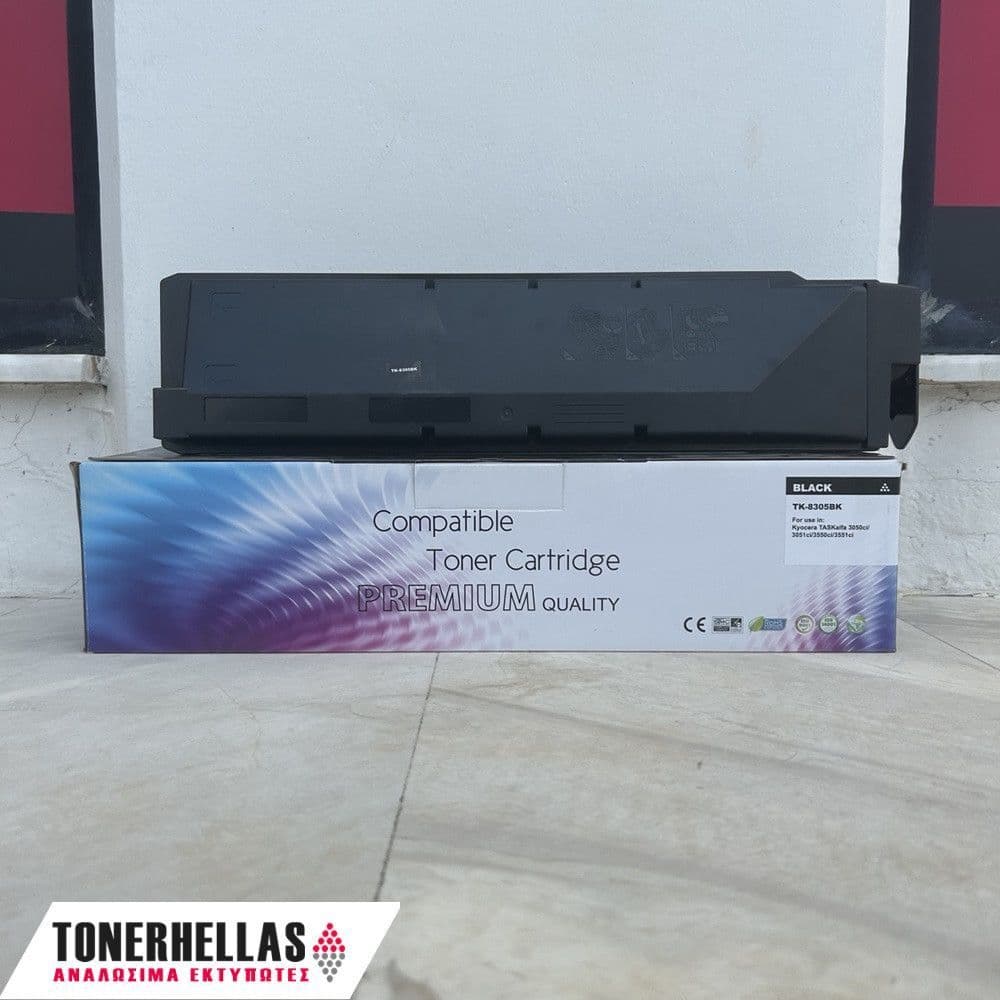Συμβατό τόνερ Kyocera TK-8305K 1T02LK0NL0,TK8305K 25.000 σελ