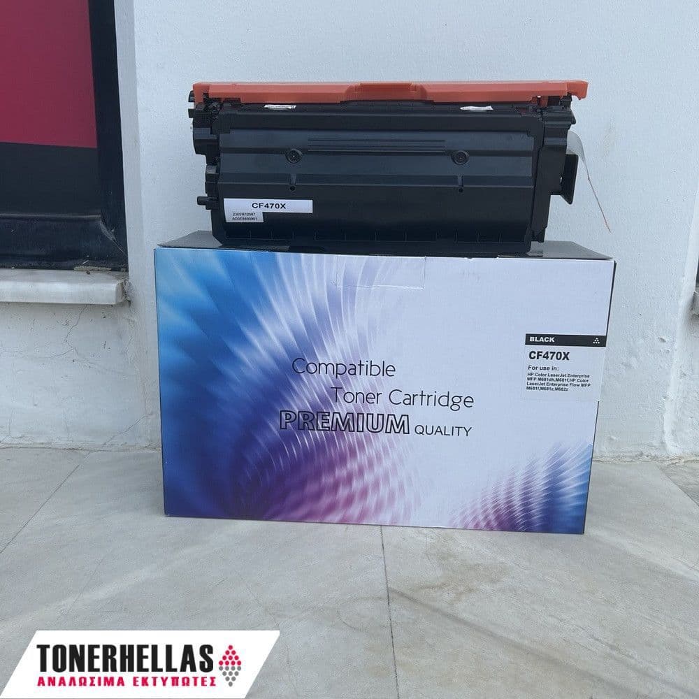 Συμβατό τόνερ HP 657X CF470X Black 28.000 σελ