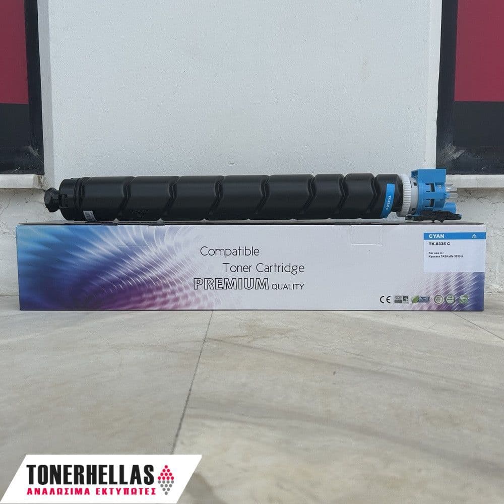 Συμβατό τόνερ Kyocera TK-8335 Cyan (1T02RLCNL0,TK8335C) 15.000 σελ