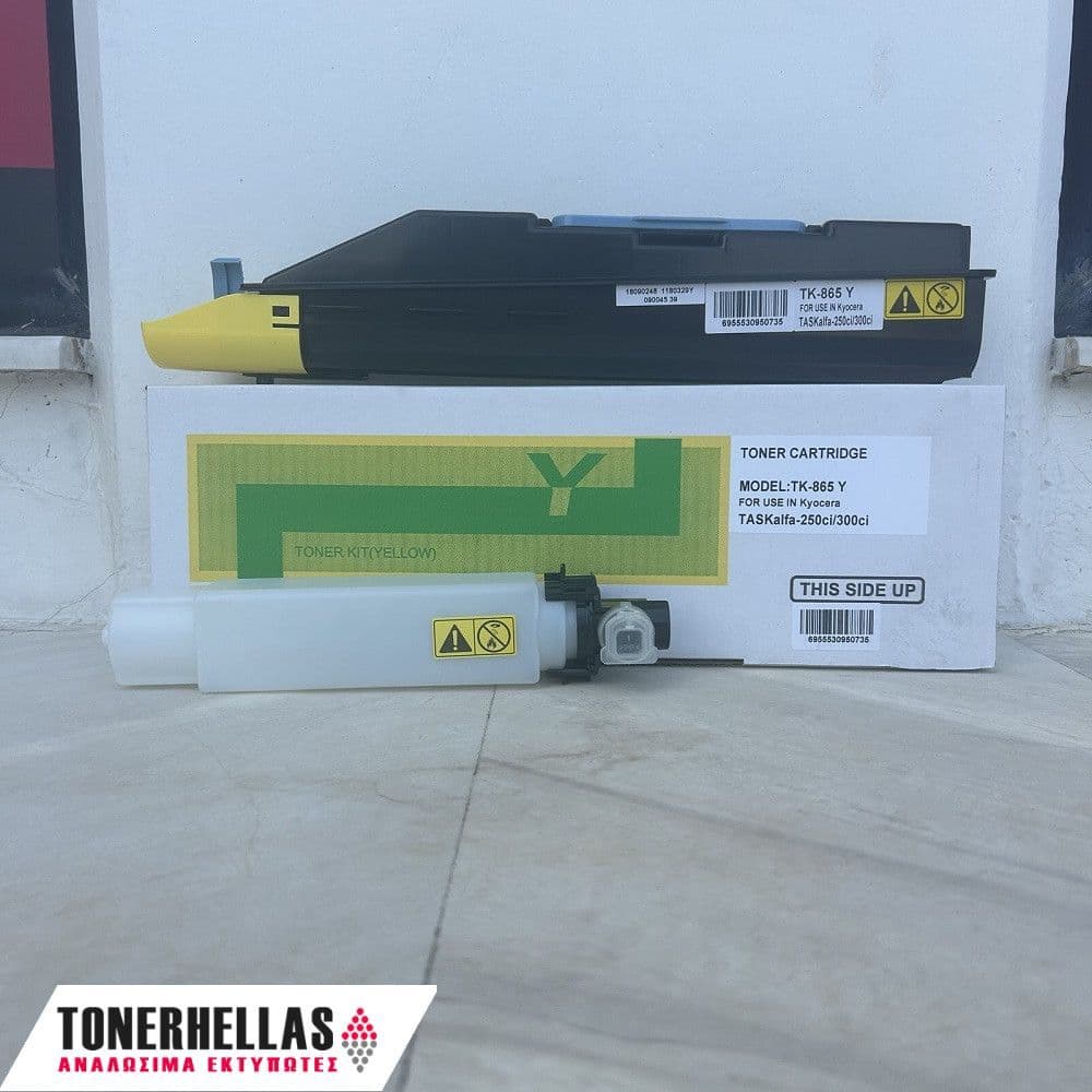 Συμβατό τόνερ Kyocera TK-865Y/(1T02JZAEU0, TK865Y) 12.000 σελ