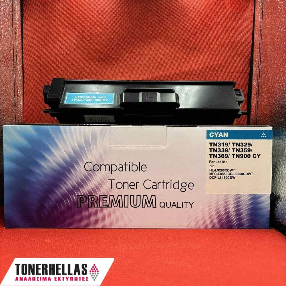 Συμβατό τόνερ Brother TN-329 Cyan TN329C 6.000 σελ