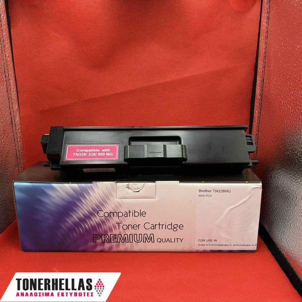 Συμβατό τόνερ Brother TN-328 Magenta TN328M 6.000 σελ