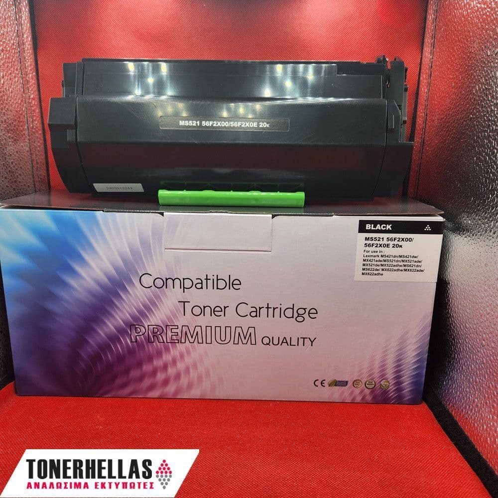 Συμβατό τόνερ Lexmark 56F2X00 MS/MX521 20.000 σελ