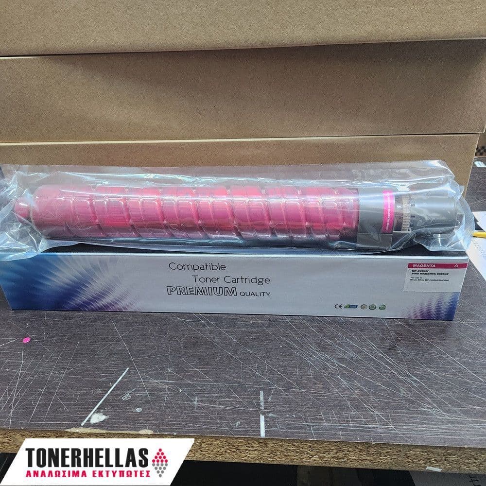 Συμβατό τόνερ Ricoh 888642,842032 MP-C2500/3000 Magenta (DT3000M) 15.000 σελ