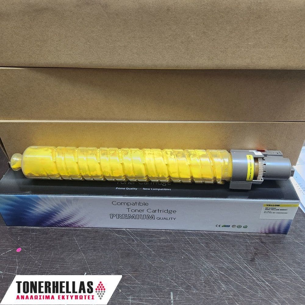 Συμβατό τόνερ Ricoh 888641,842031 MP-C2500/3000 Yellow (DT3000Y) 15.000 σελ
