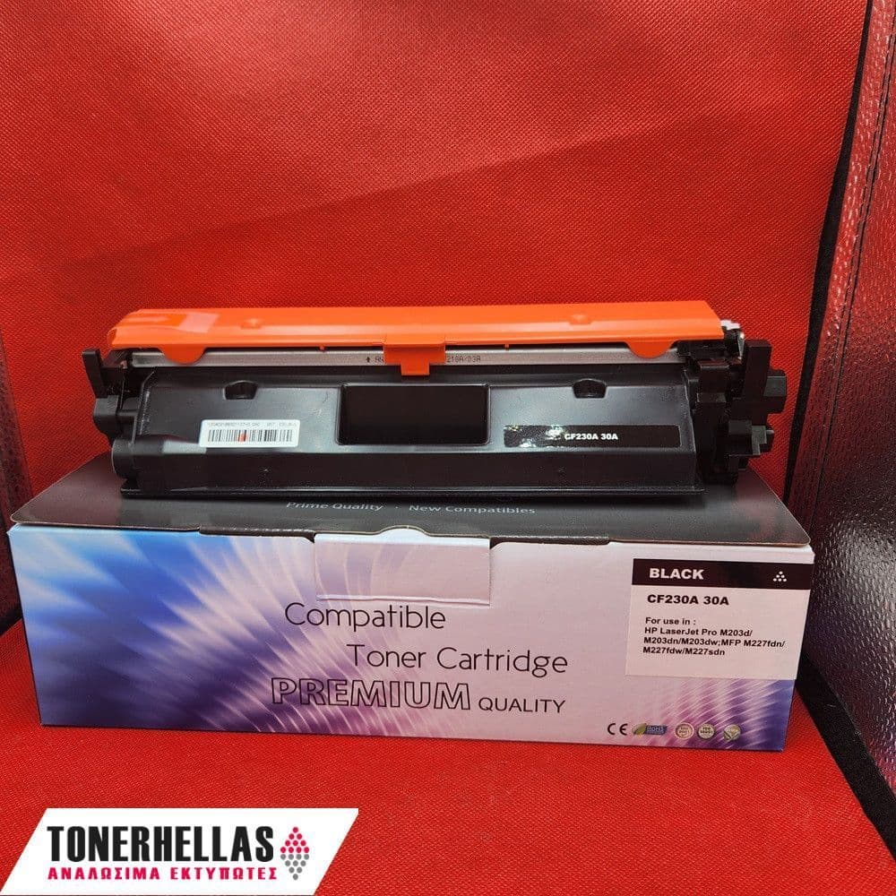 Συμβατό τόνερ HP 30A CF230A 1.600 σελ