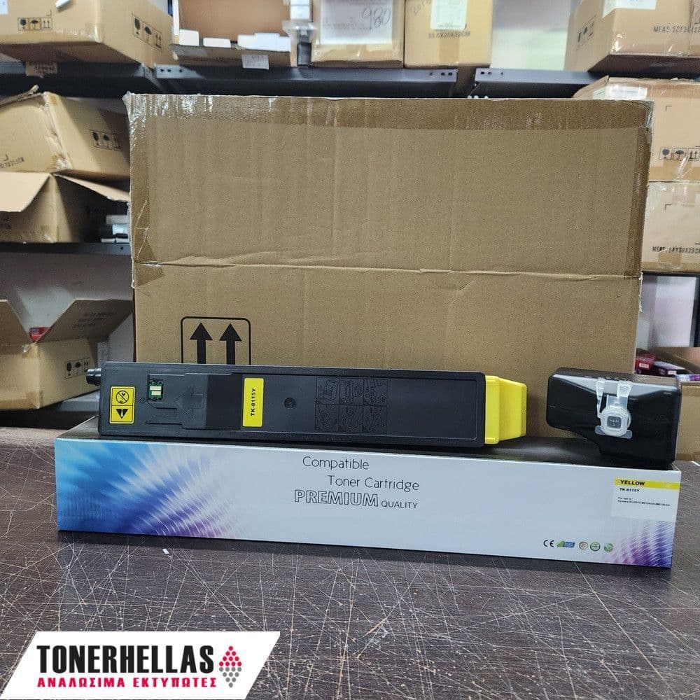 Συμβατό τόνερ Kyocera TK-8115 Yellow 1T02P3ANL0,TK8115Y 6.000 σελ