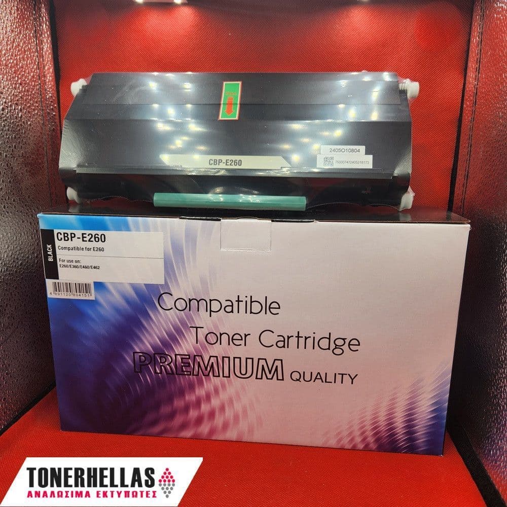 Συμβατό τόνερ Lexmark E260A11E E260 3.500 σελ