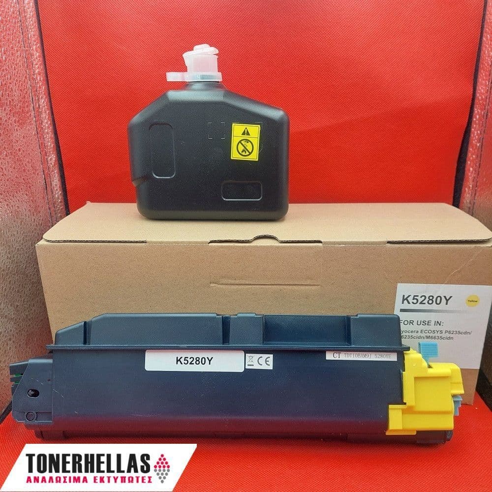 Συμβατό τόνερ Kyocera TK-5280 Yellow 1T02TWANL0,TK5280Y 11.000 σελ