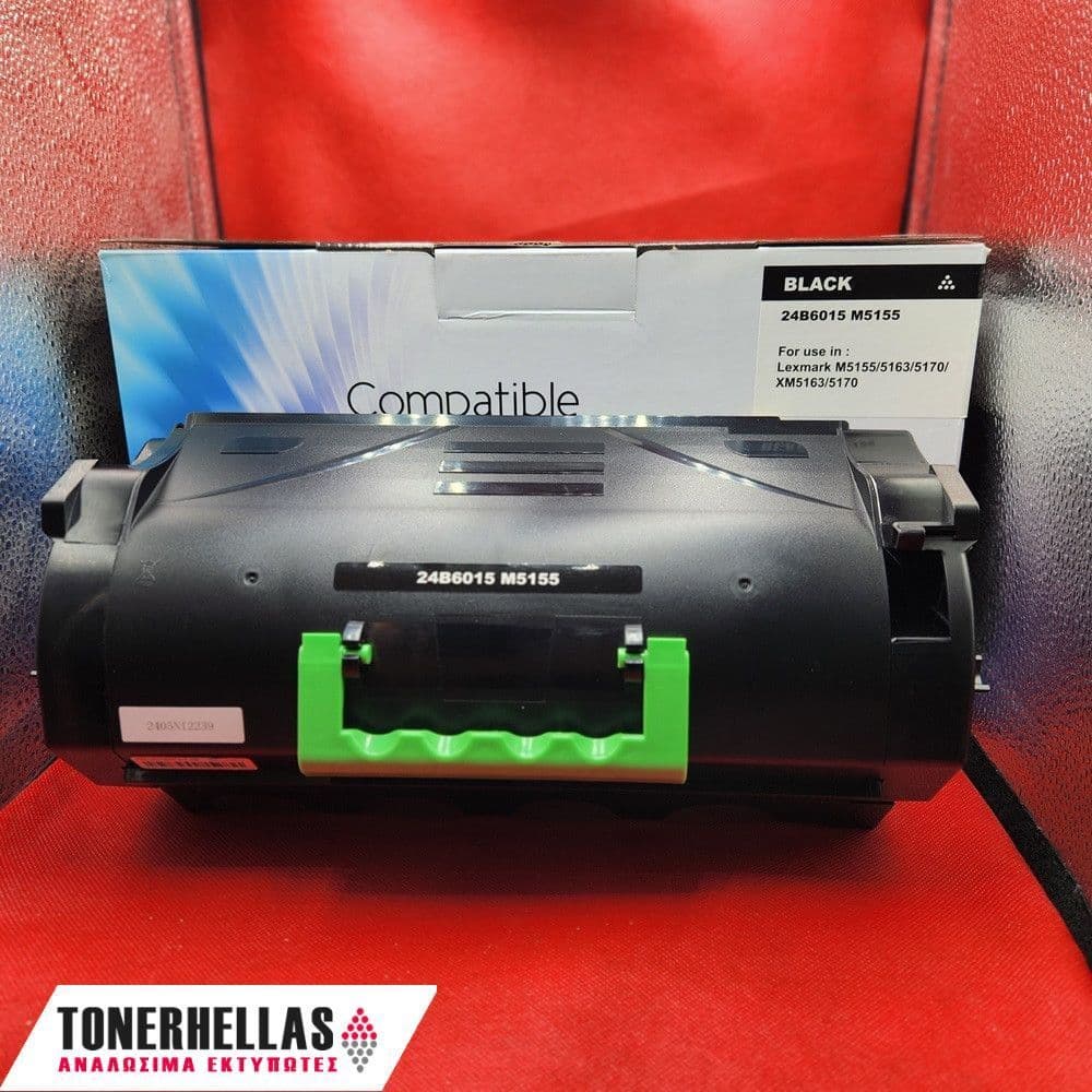 Συμβατό τόνερ Lexmark 24B6015 M5163 35.000 σελ