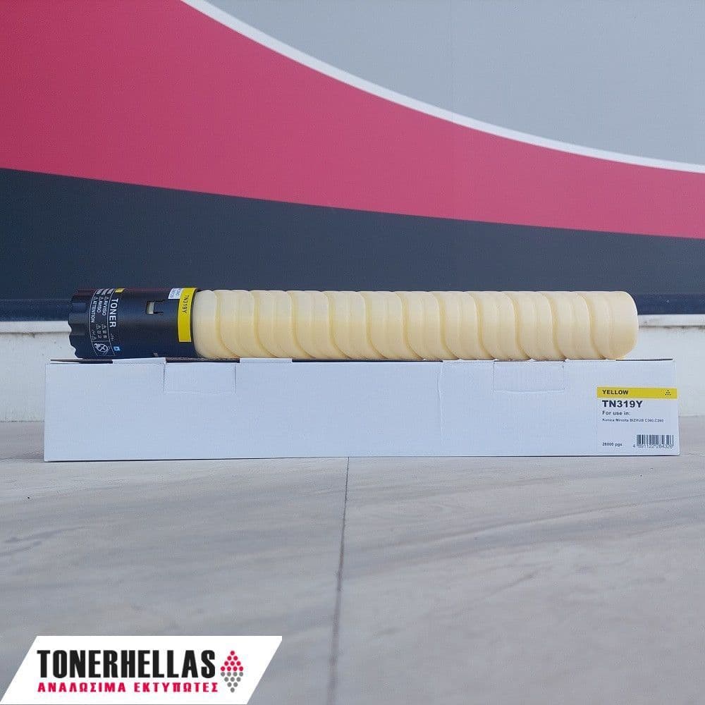 Συμβατό τόνερ Konica Minolta TN319Y Yellow A11G250 26.000 σελ
