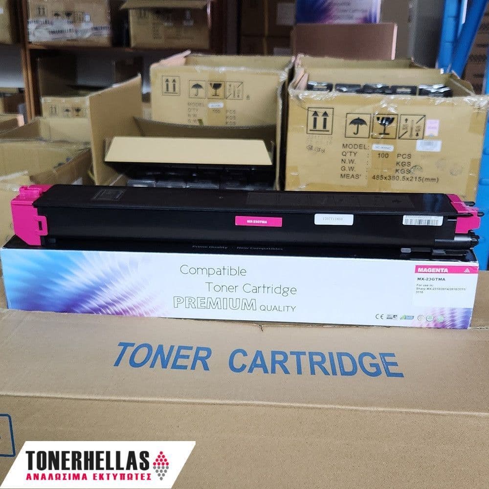 Συμβατό τόνερ Sharp MX-23GTMA Magenta 10.000 σελ