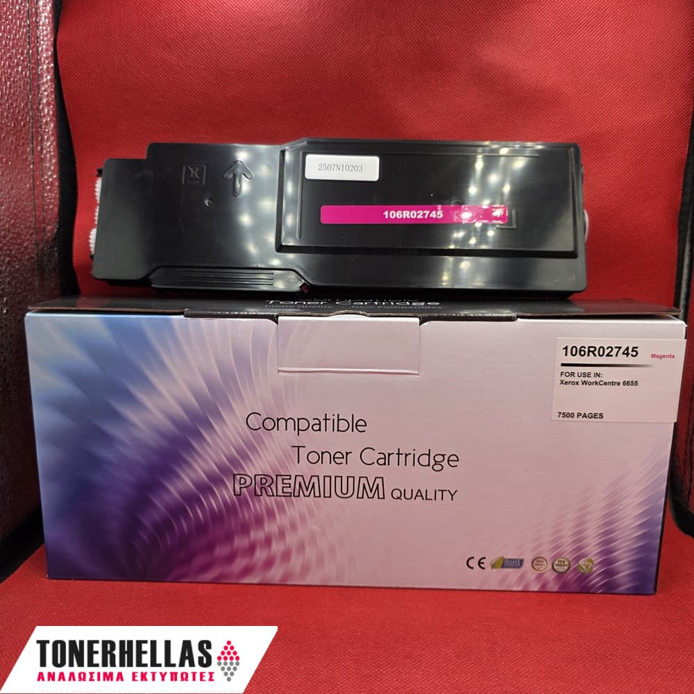 Συμβατό τόνερ Xerox 106R02745 MAGENTA WC6655 7.500 σελ