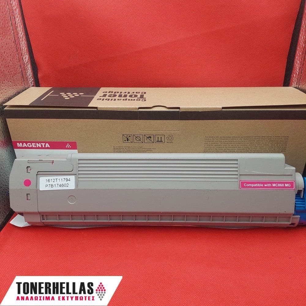 Συμβατό τόνερ OKI 44059210 MC860 Magenta 10.000 σελ