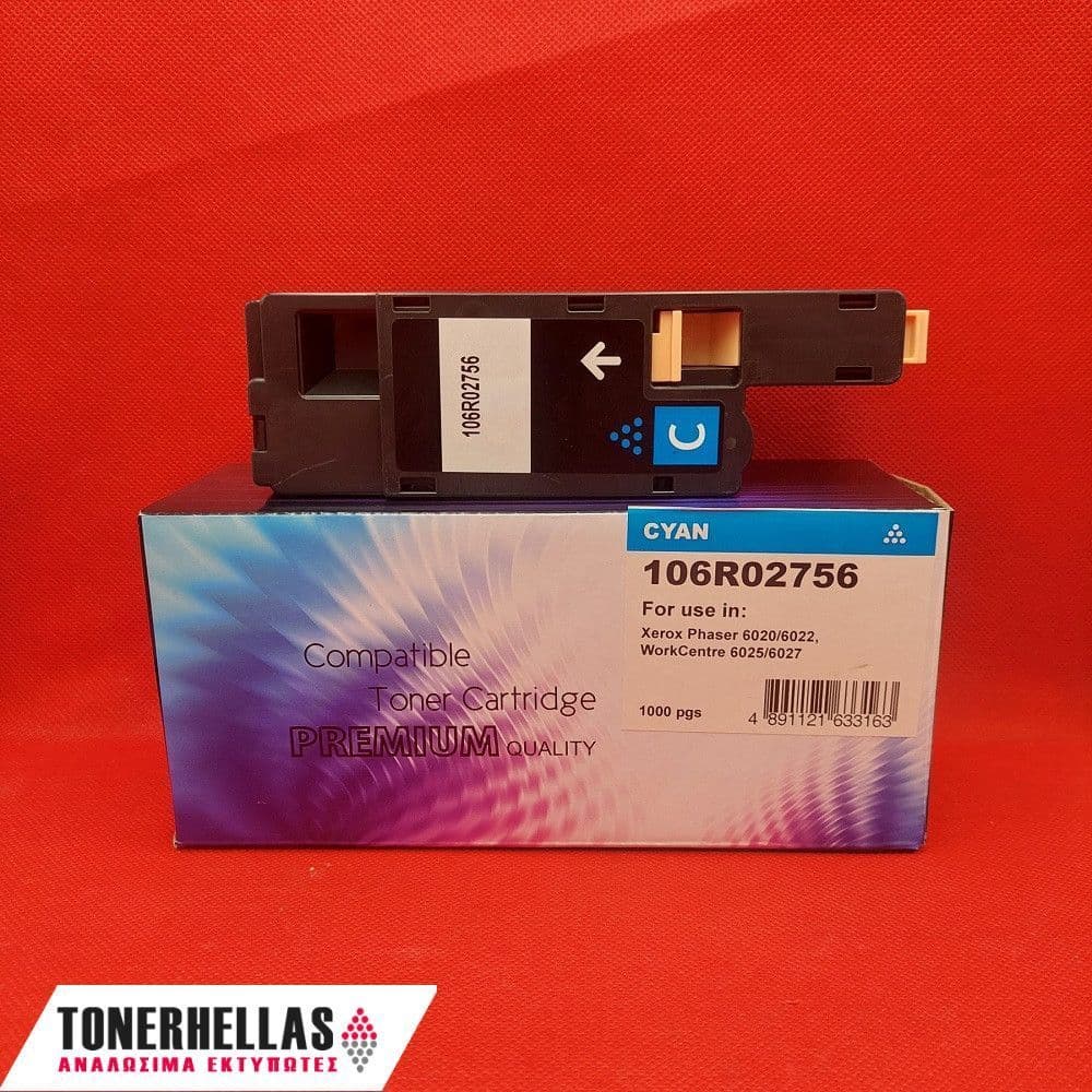 Συμβατό τόνερ Xerox 106R02756 6020/ 6025 CY 1.000 σελ