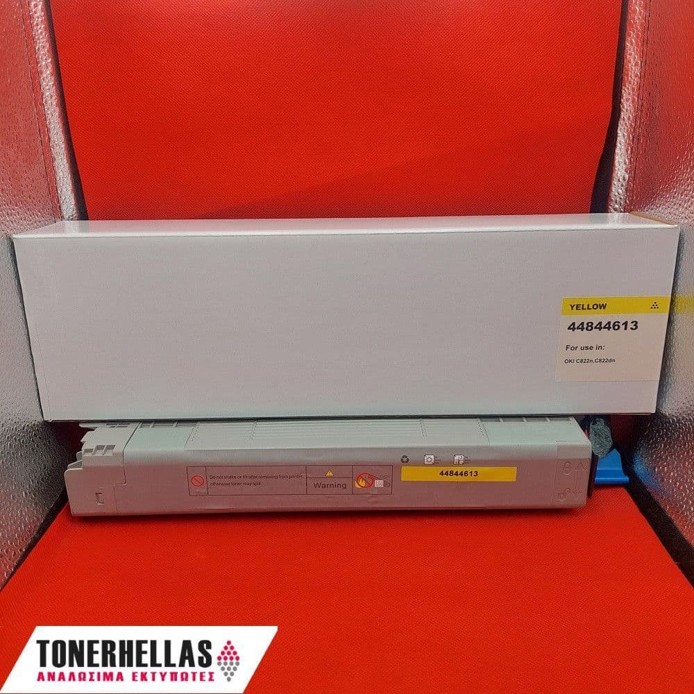 Συμβατό τόνερ OKI 44844613 C822 Yellow 7.300 σελ
