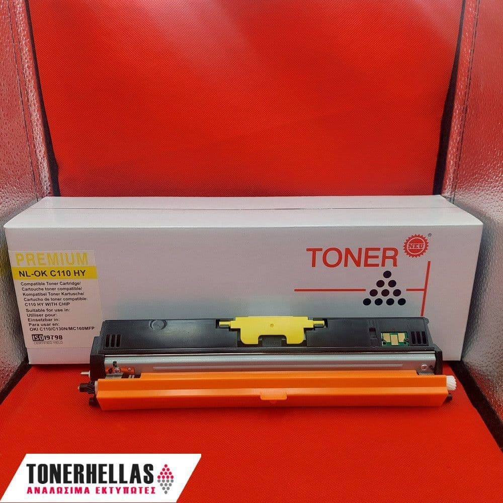 Συμβατό τόνερ OKI 44250721 C110 Yellow 2.500 σελ