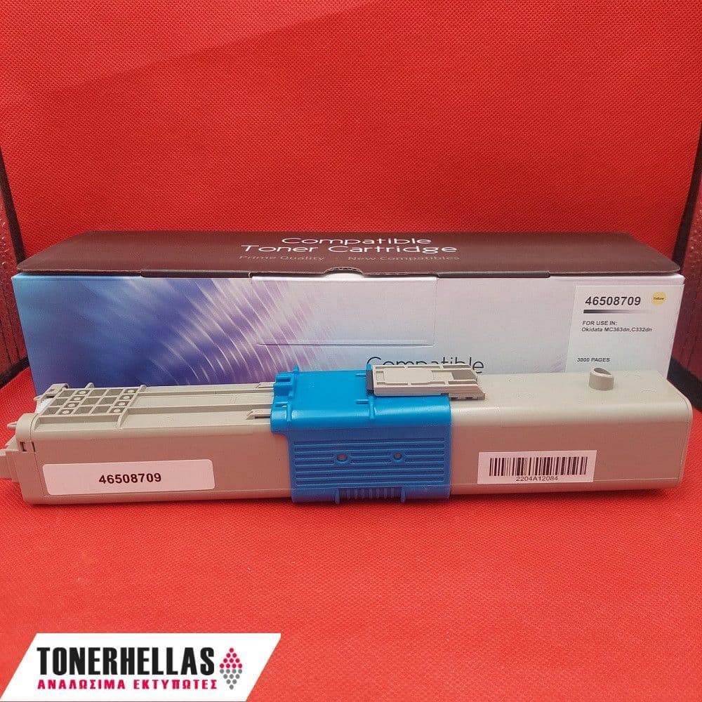 Συμβατό τόνερ OKI 46508709 C332 Yellow 3.000 σελ