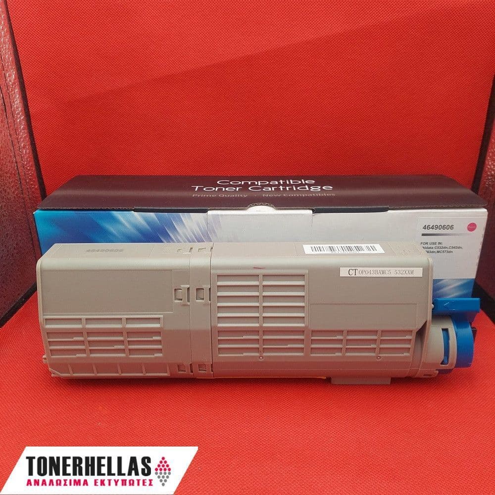 Συμβατό τόνερ OKI 46490606 C532 Magenta 6.000 σελ
