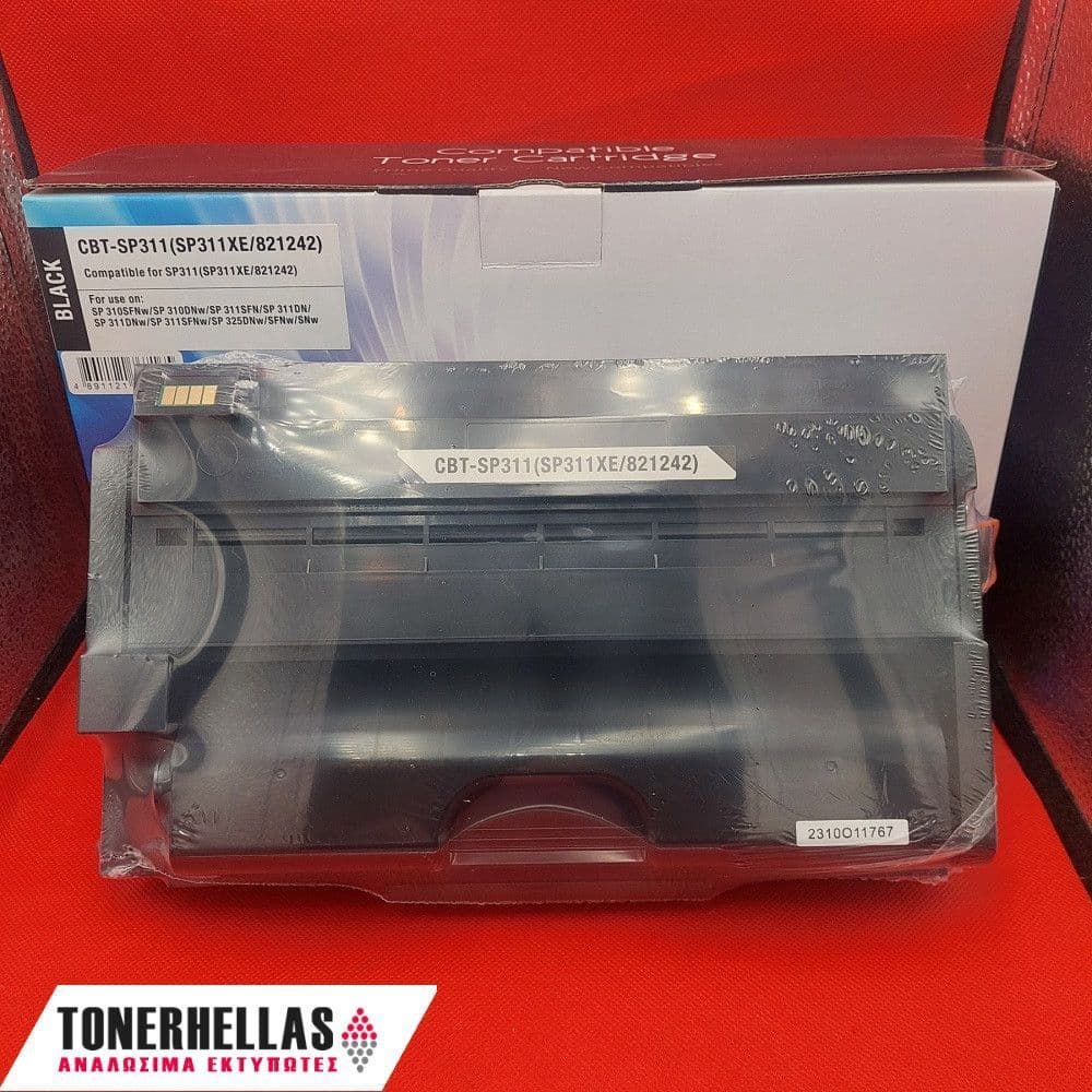 Συμβατό τόνερ Ricoh 407246 821242 SP-311XL/ SP310 Jumbo 10.000 σελ
