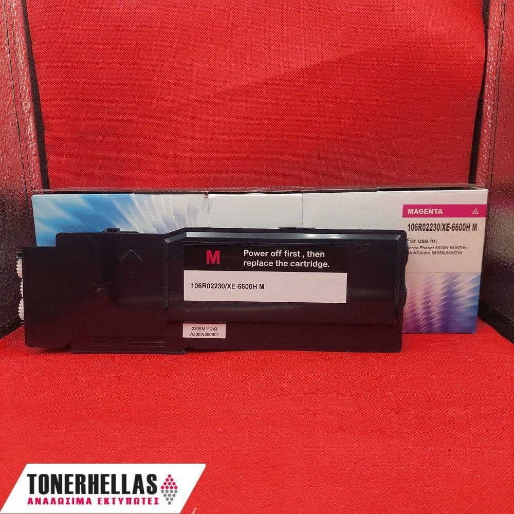 Συμβατό τόνερ Xerox 106R02230 6600 Magenta 6.000 σελ