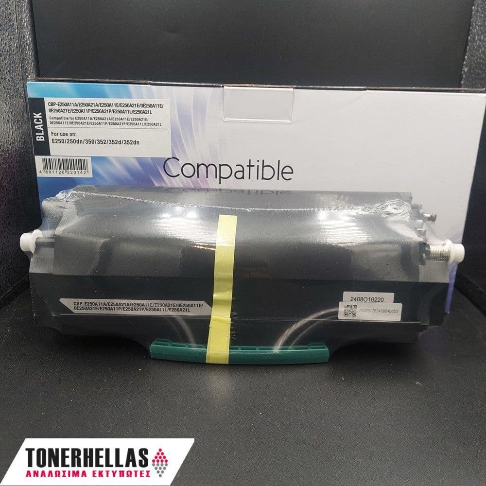 Συμβατό τόνερ Lexmark E250A11E E250 3.500 σελ