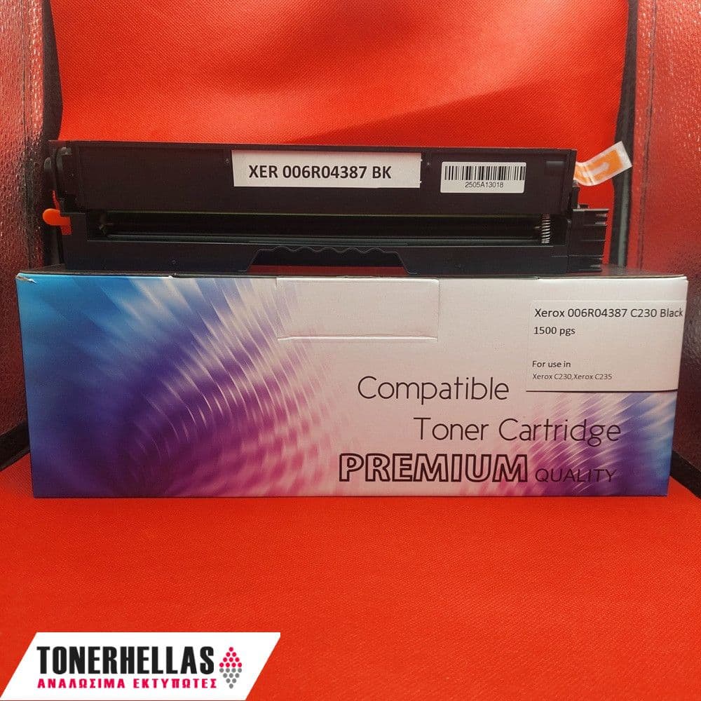 Συμβατό τόνερ Xerox 006R04387 C230 Black 1.500 σελ