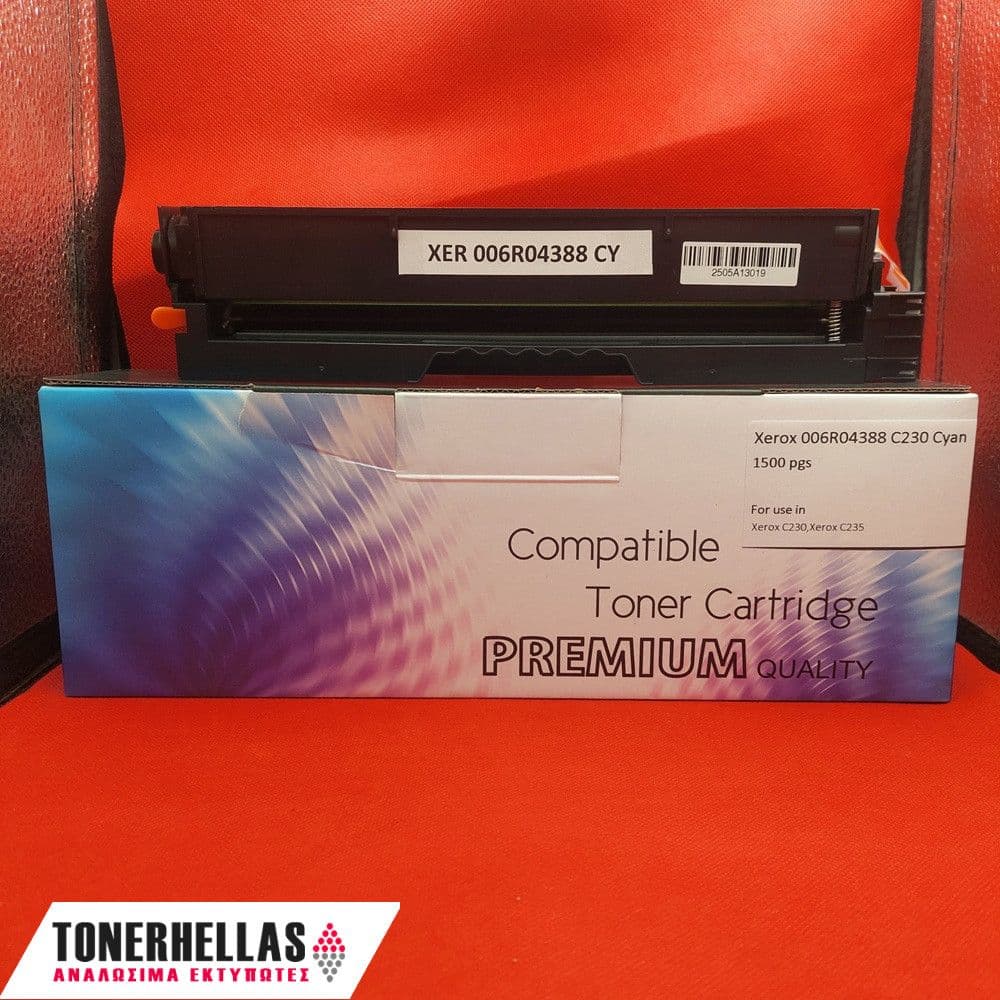 Συμβατό τόνερ Xerox 006R04388 C230 Cyan 1.500 σελ