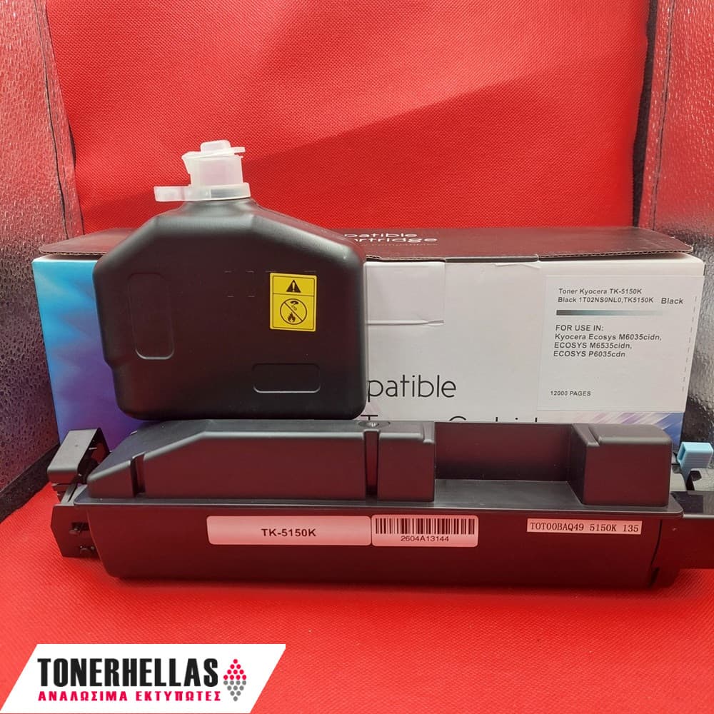 Συμβατό τόνερ Kyocera TK-5150K Black 1T02NS0NL0,TK5150K 12.000 σελ