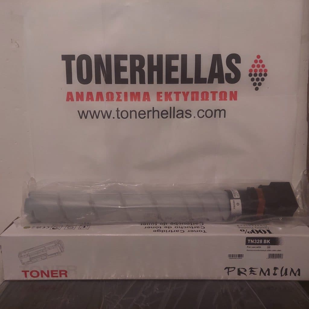 Συμβατό τόνερ Konica Minolta TN328K Black AAV8150 28.000 σελ