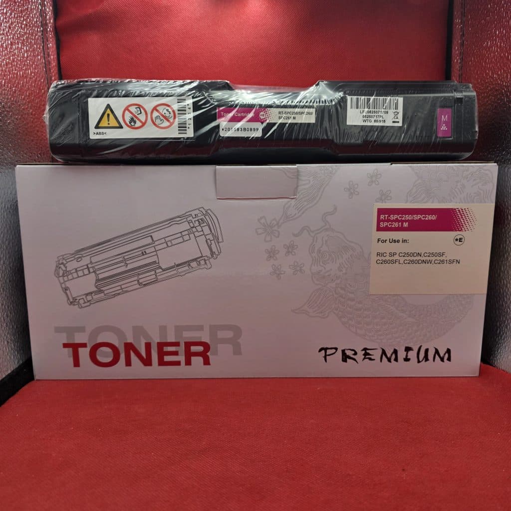 Συμβατό τόνερ Ricoh 407545 SP-C250 Magenta 2.300 σελ