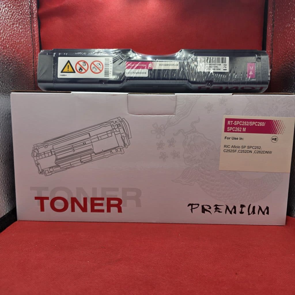 Συμβατό τόνερ Ricoh 407718 SP-C252 Magenta 6.000 σελ
