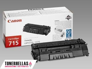 Γνήσιο τόνερ Canon Crtr 715 Black - 3K Shts