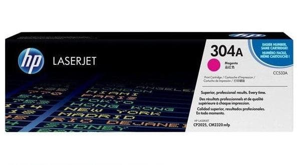 Γνήσιο τόνερ HP LJ CP2025 Magenta - 2.8K Pgs