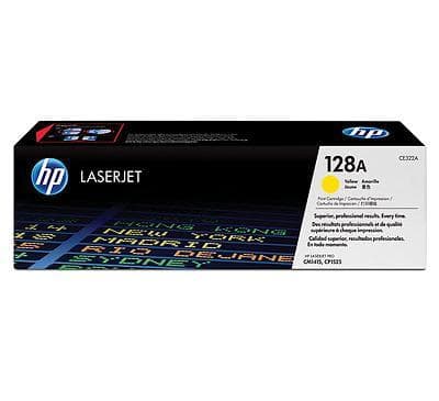 Γνήσιο τόνερ HP LJ Color CP1525 Yellow - 1.3K Pgs