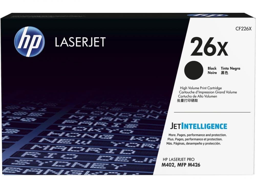 Γνήσιο τόνερ HP 26X High Yield Black Original LaserJet Toner Cartridge 9K
