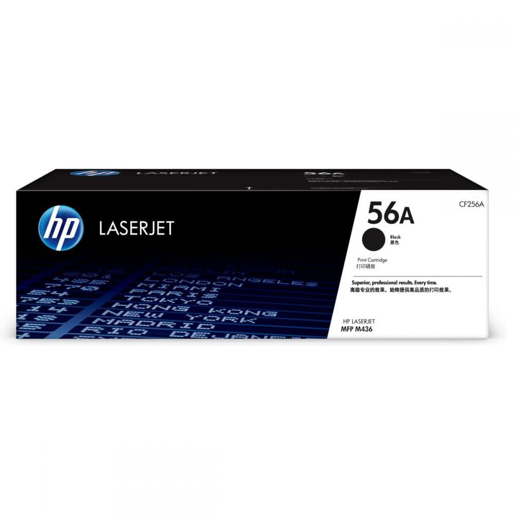 Γνήσιο τόνερ HP 56A Black LaserJet Toner 7.4K ( CF256A )