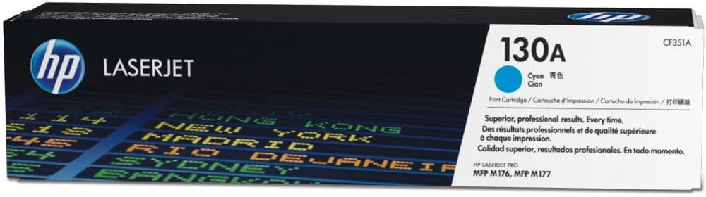 Γνήσιο τόνερ HP 130A MFP176,177 Cyan
