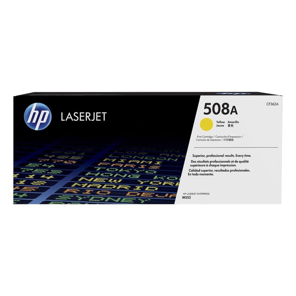 Γνήσιο τόνερ 508A HP LJ Color M552 Yellow 5K Pgs